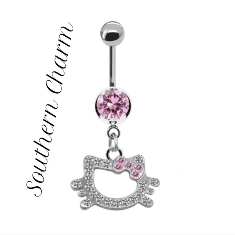 🆕 Hello Kitty Bellybutton Ring.